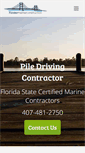 Mobile Screenshot of piledrivingcontractor.net